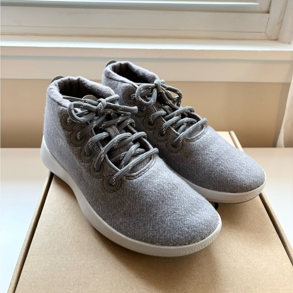 Allbirds Wool Runner-Up Mizzle medium grey women’s new - Picture 1 of 2